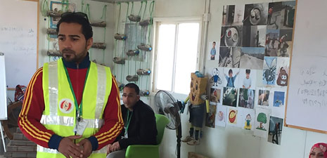 Bahraini paramedic gives new life to refugees and immigrants